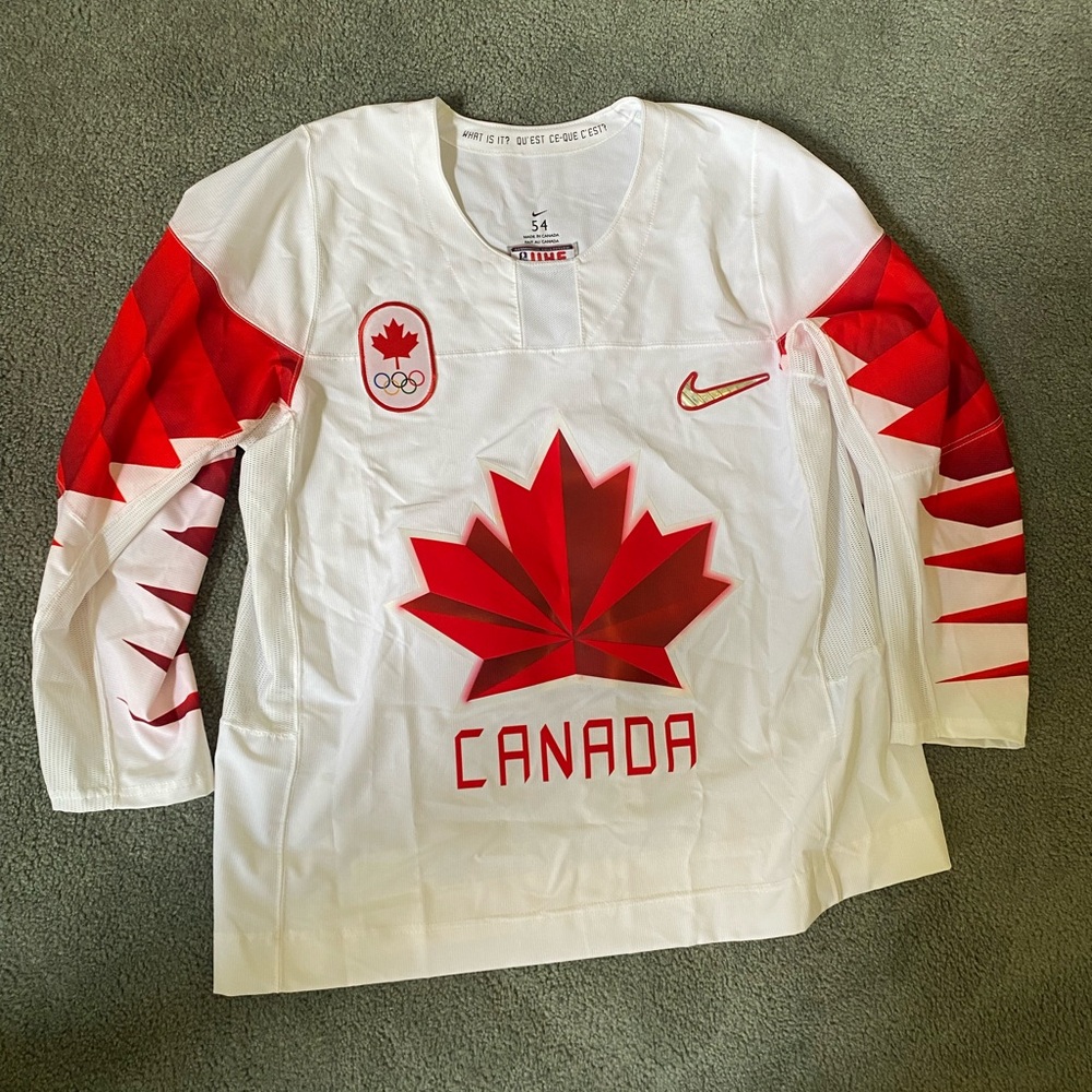 Nike Authentic Canada 2018 PyeongChang Hockey Jersey